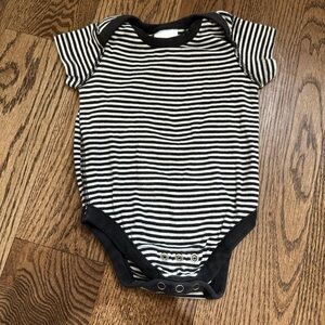 Hanna andersson 3-6m striped onesie